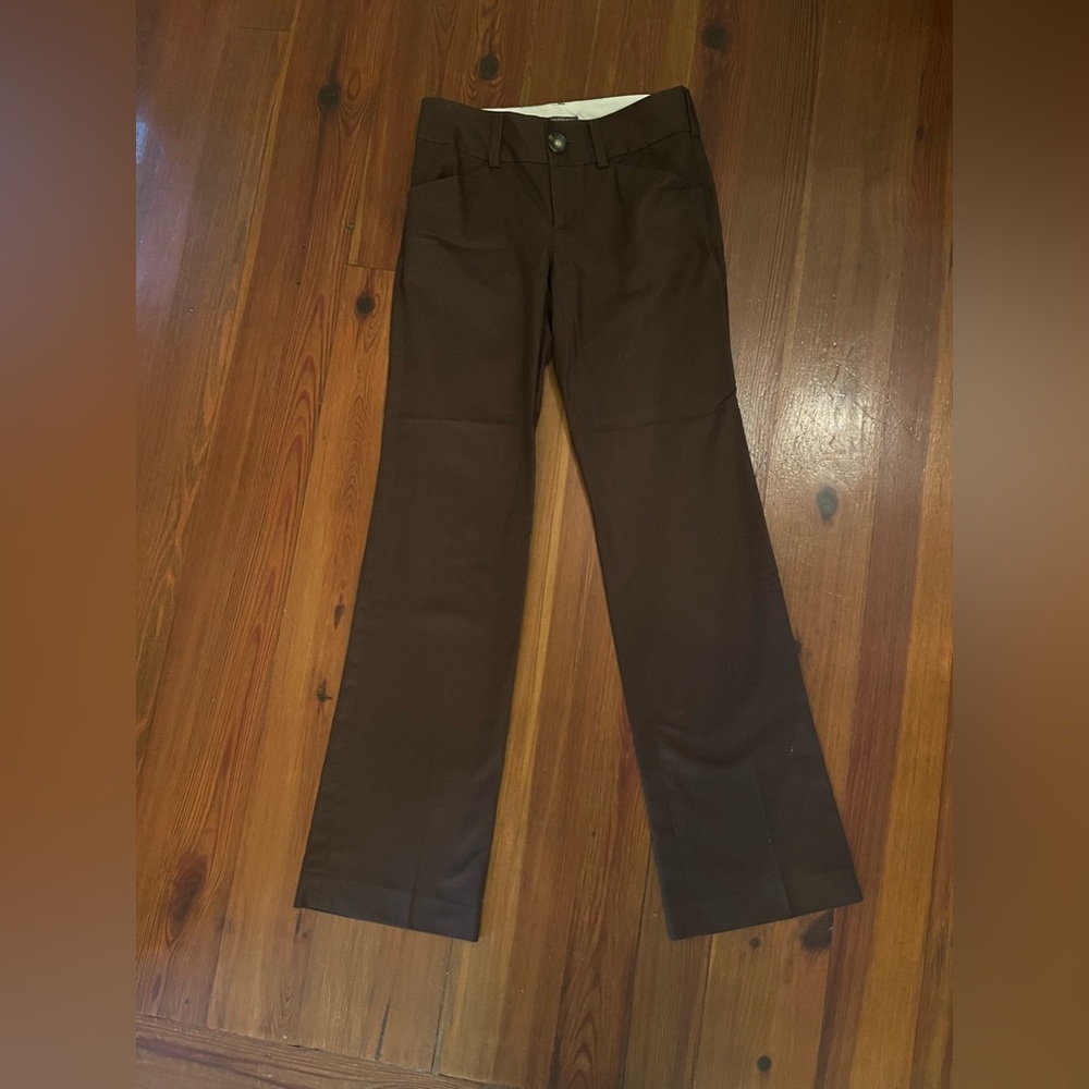 Banana Republic Dark Brown Trouser Pants